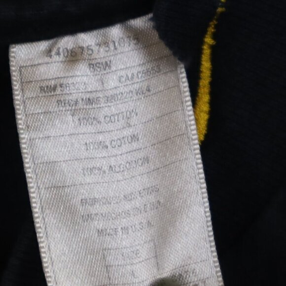 STEELERS MOCK NECK L Nike *FLAWED* Grey Gold NFL Winter Football Pittsburgh - Picture 7 of 11